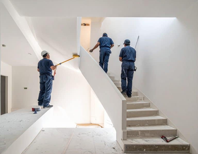 peinture cage escaliers