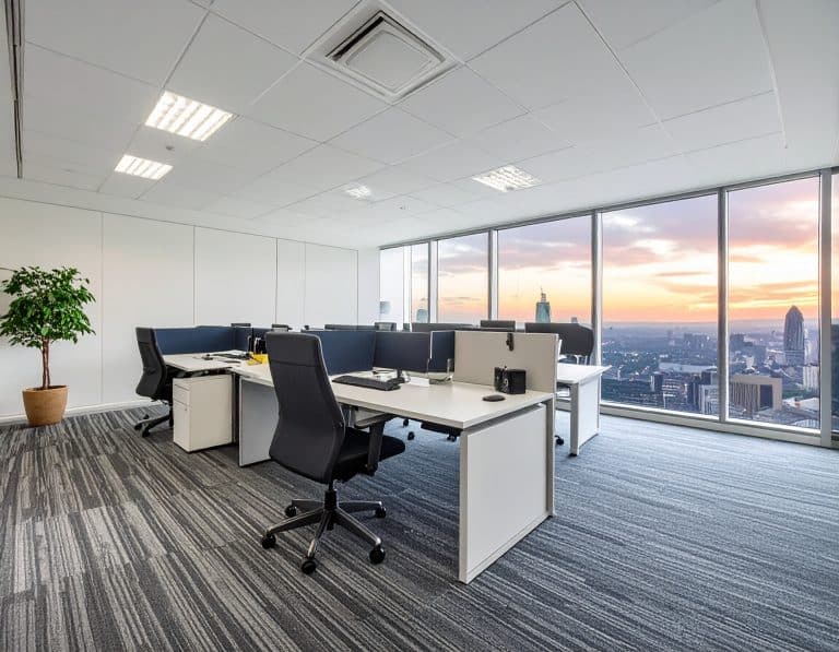 Installation et pose de Revêtements de sols bureaux - Pose sol salle de réunion